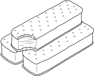 Disegno di gelato da stampare e colorare 30