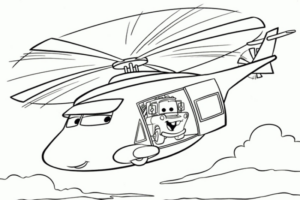 Disegno di Cars da stampare e colorare 276