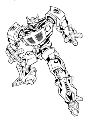 Disegno di Transformers da stampare e colorare 51