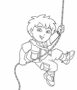 Disegno di bambino da stampare e colorare 280