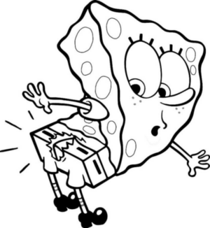 Disegno di Spongebob da stampare e colorare 66