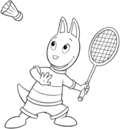 Disegni di Badminton da colorare