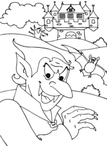 Disegno di casa infestata da stampare e colorare 11 Disegno di casa infestata da stampare e colorare 11