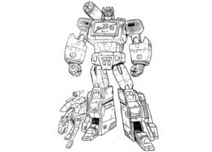 Disegno di Transformers da stampare e colorare 54