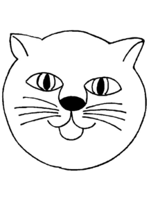 Disegno di maschera da stampare e colorare 47