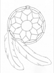 Disegno di acchiappasogni da stampare e colorare 28 Disegno di acchiappasogni da stampare e colorare 28