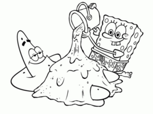 Disegno di Spongebob da stampare e colorare 44