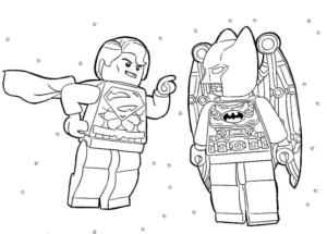 Disegno di LEGO Batman da stampare e colorare 24