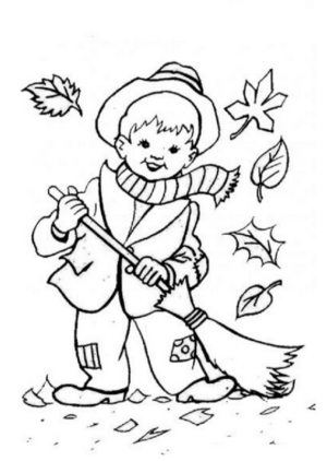Disegno di giardiniere da stampare e colorare 8