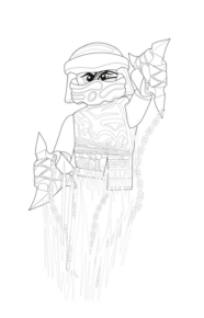 Disegno di Ninja Go da stampare e colorare 37