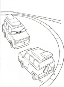 Disegno di Cars da stampare e colorare 136
