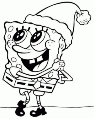 Disegno di Spongebob da stampare e colorare 46