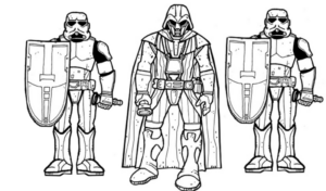 Disegno di Star Wars da stampare e colorare 28