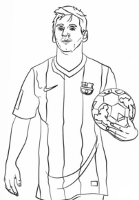 Disegno di calcio da stampare e colorare 78