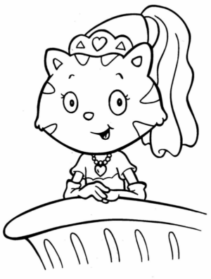 Disegno di Hello Kitty da stampare e colorare 174