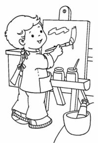 Disegno di artista da stampare e colorare 20