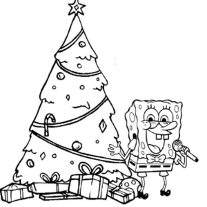 Disegno di Spongebob da stampare e colorare 49