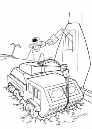 Disegno di Wall-E da stampare e colorare 42