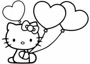 Disegno di Hello Kitty da stampare e colorare 82