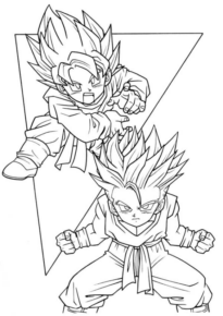 Disegno di Dragon Ball da stampare e colorare 145