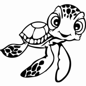 Disegno di tartaruga di mare da stampare e colorare 37