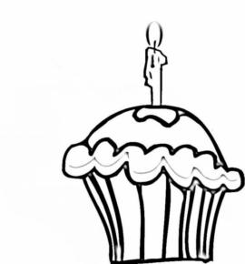 Disegno di compleanno da stampare e colorare 110