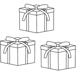 Disegno di regalo da stampare e colorare 16