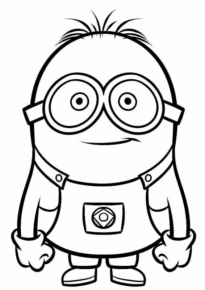 Disegno di Cattivissimo me – Minions da stampare e colorare 64