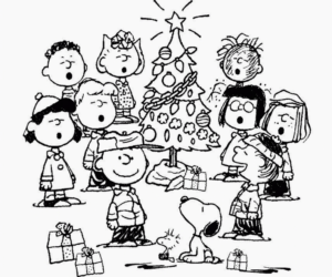 Disegno di Snoopy da stampare e colorare 7