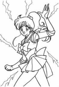 Disegno di Sailor Moon da stampare e colorare 68