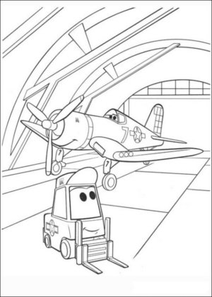 Disegno di Cars da stampare e colorare 47