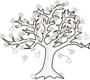 Disegno di albero da stampare e colorare 94