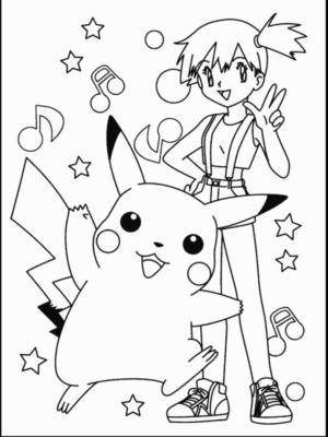 Disegno di Pokemon da stampare e colorare 100
