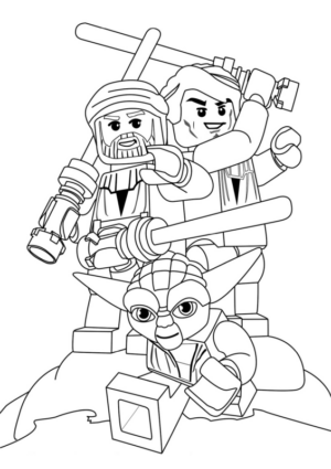 Disegno di LEGO Star Wars da stampare e colorare 27 Disegno di LEGO Star Wars da stampare e colorare 27