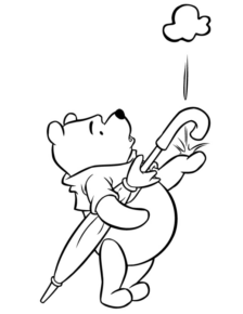 Disegno di Winnie The Pooh da stampare e colorare 112