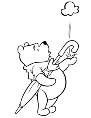Disegno di Winnie The Pooh da stampare e colorare 112 Disegno di Winnie The Pooh da stampare e colorare 112