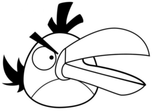 Disegno di Angry birds da stampare e colorare 37