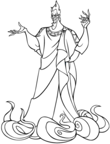 Disegno di Hercules da stampare e colorare 2