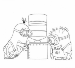 Disegno di Cattivissimo me – Minions da stampare e colorare 71