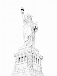 Disegno di monumento famoso da stampare e colorare 53 Disegno di monumento famoso da stampare e colorare 53