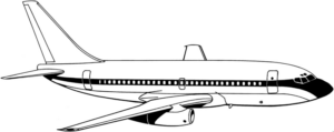 Disegno di aereo da stampare e colorare 73