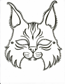 Disegno di maschera da stampare e colorare 109