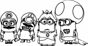 Disegno di Cattivissimo me – Minions da stampare e colorare 95 Disegno di Cattivissimo me – Minions da stampare e colorare 95