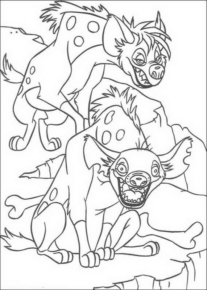Disegno di Re Leone da stampare e colorare 75