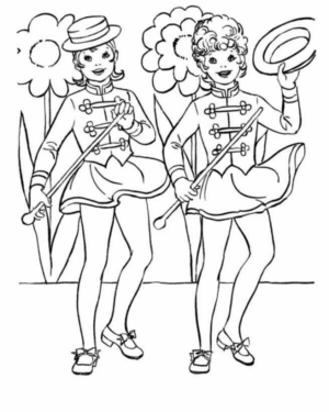 Disegno di circense da stampare e colorare 45