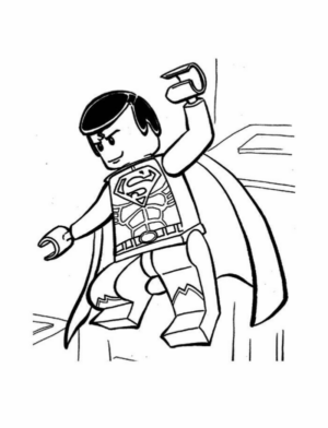 Disegno di Superman da stampare e colorare 67