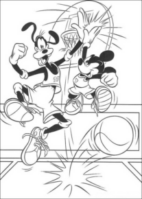 Disegno di Pippo da stampare e colorare 54