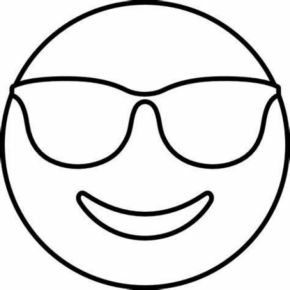 Disegno di emoji da stampare e colorare 49
