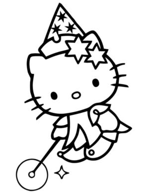 Disegno di Hello Kitty da stampare e colorare 64