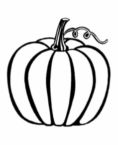 Disegno di zucca da stampare e colorare 28